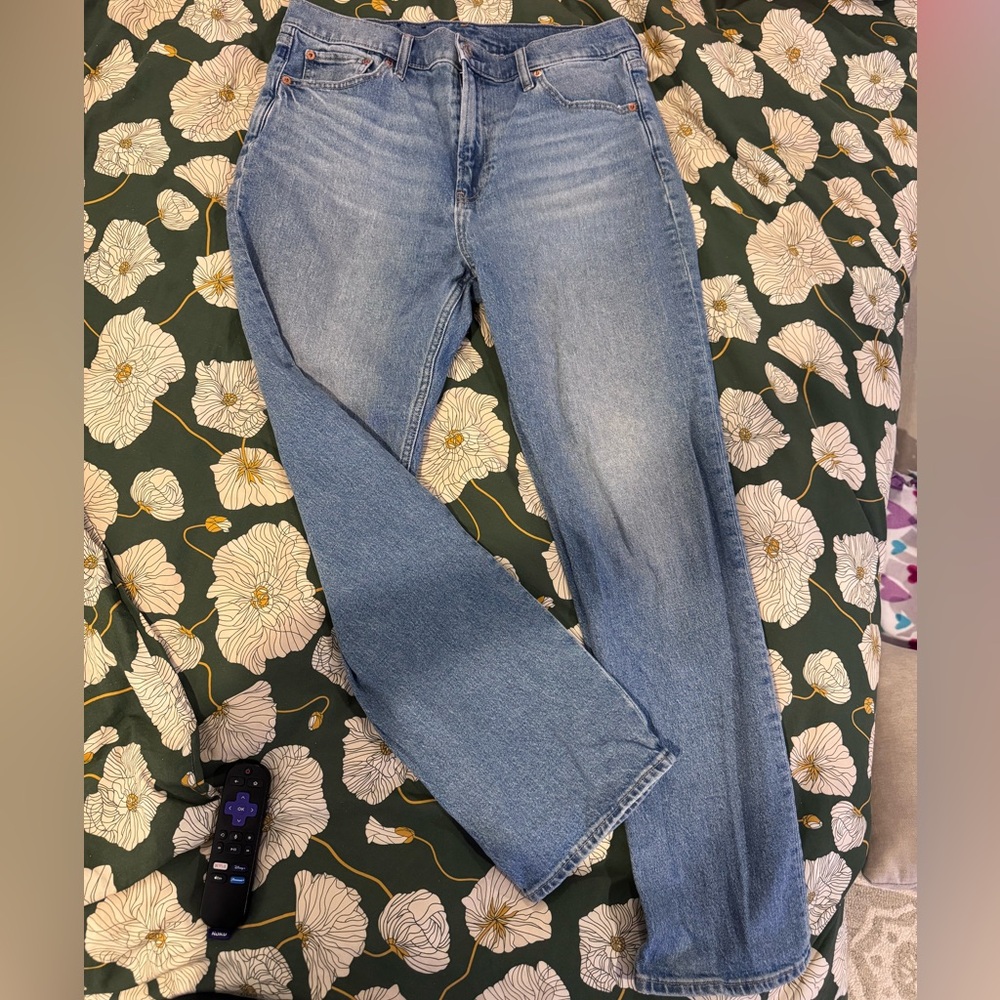 Gap 90s straight high rise jeans